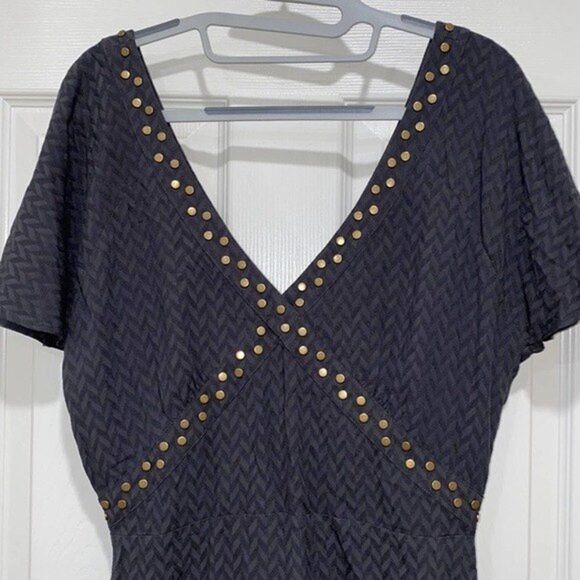 LAmade Selene Studded Dress In Quarry Womens Size Small - Picture 2 of 9